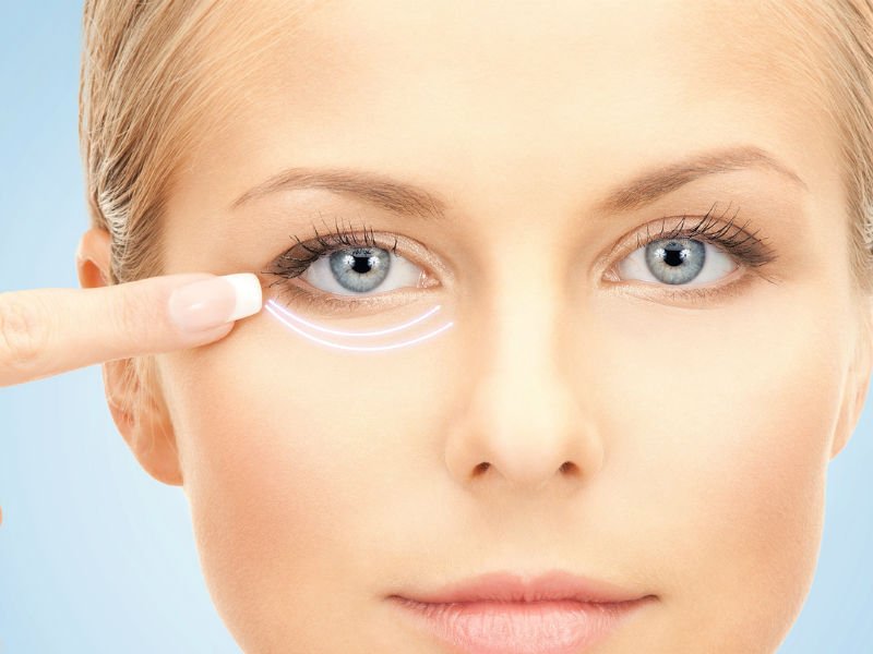 Ko'z bilan qoplangan siqish