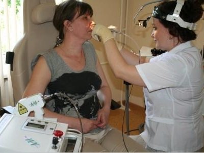 Burun septumida lazer operatsiyasi